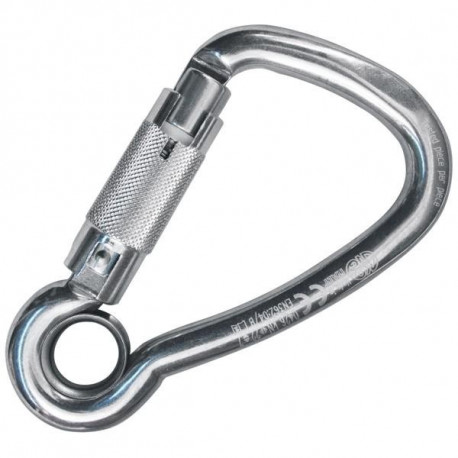 Moschettone asimmetrico PETZL VULCAN TRIACT-LOCK