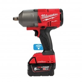 M18 ONEFHIWF12-502X - AVV IMPULSI ALTA POTENZA 18 VOLT 1/2" 5,0AH FUEL ONE KEY VALIGETTA CON ANELLO DI FRIZIONE F MILWAUKEE