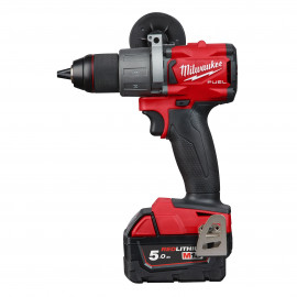 M18 FDD2-502X - TRAPANO COMPATTO 18 VOLT 5,0AH TECNOLOGIA FUEL VALIGETTA HEAVYDUTY MILWAUKEE