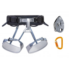 KIT CORAX GRIGRI Sm’D Dark gray 1 K032AB00 Petzl