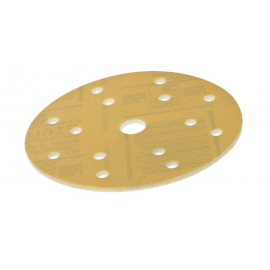 3M Hookit 216U Soft Dischi abrasivi con supporto in spugna, multiforati, P360, 150mm, PN 51138