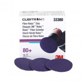 3M Cubitron II, Roloc 786C Dischi con supporto fibrato, grana 80+, 50mm, PN 33380